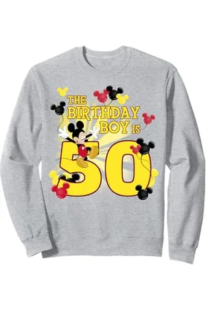 Disney Mickey & Friends 50 Year Old Birthday Boy Sweatshirt