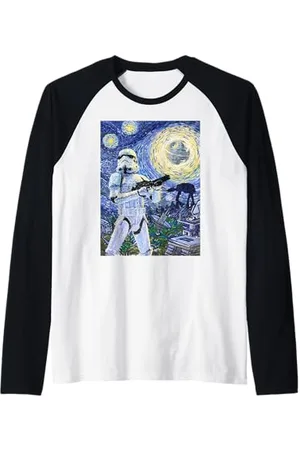 STAR WARS Stormtrooper Starry Night Raglan Baseball Tee