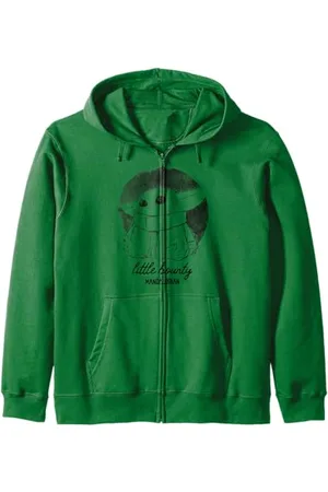 STAR WARS The Mandalorian The Child Little Bounty Watercolor Zip Hoodie