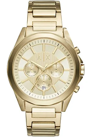 Armani Exchange Watch for Men, Chronograph Movement, 44 mm Stainless Steel Case with a Stainless Steel Strap, AX2602