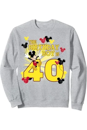 Disney Mickey & Friends 40 Year Old Birthday Boy Sweatshirt