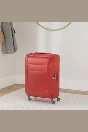 Samsonite Citybeat - Spinner M, Expandable Suitcase, 66 cm, 67/73 L, , Red, Spinner M (66 cm - 67/73 L), Suitcases & trolleys
