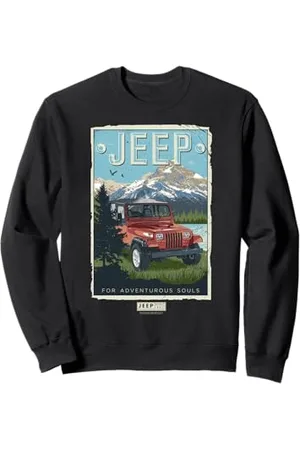 Jeep Mountain For Adventurous Souls Sweatshirt