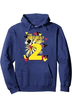 Disney Mickey & Friends 2 Year Old Birthday Boy Pullover Hoodie