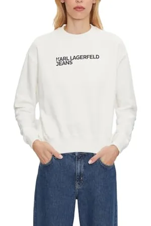 Karl Lagerfeld WOMENS, REGULAR ESSENTIAL LOGO SWEAT, , MEDIUM