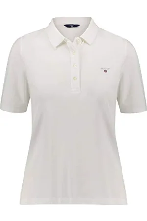 GANT Womens Orig Short Sleeve Polo Shirt S