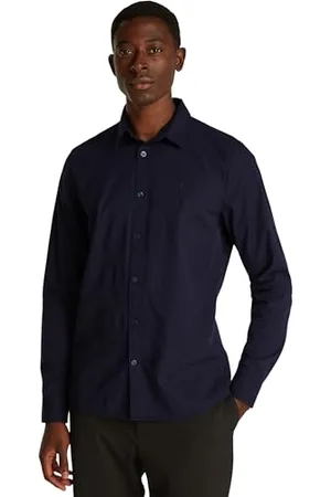 Calvin Klein Men’s Slim Fit Long Sleeve Stretch Shirt