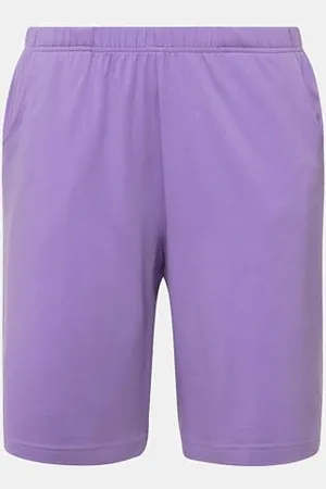 Ulla Popken Jersey-Shorts, Taschen, Elastischer Bund Bermudas