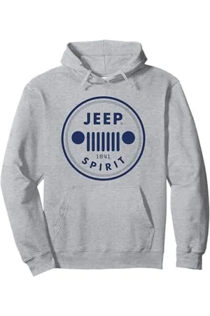 Jeep Spirit 1941 Blue Logo Pullover Hoodie