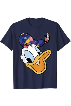 Disney Donald Duck Head Portrait Abstract Hat T-Shirt