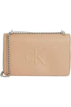 Calvin Klein Calvin Klein Women’s Sculpted Flap Shoulder Bag with Chain, , One Size