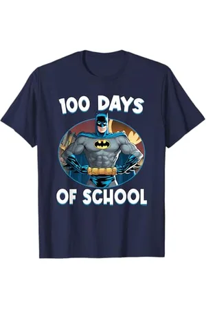 Batman 100 Days of School T-Shirt