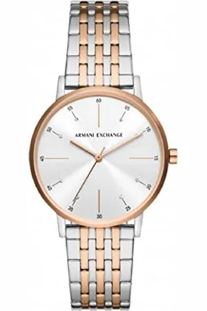 Armani Exchange Women Analogue Quartz Watch with Stainless Steel Strap AX5580