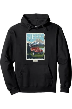 Jeep Mountain For Adventurous Souls Pullover Hoodie