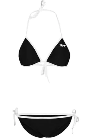 Reebok Womens Two Piece Bikini Set in , Halter Neck Triangle Padded Cup Bathing Suit. Stylish Swimsuit Swimwear
