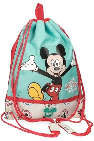 Disney Joumma Bags, Mickey Best Friends Together, School Backpack, Nursery Backpack, Made of Polyester, with Top Handle, Widths and Adjustable Shoulder Straps, Multiple Pockets, , sack