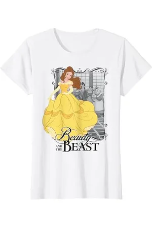 Disney Beauty And The Beast Belle Dress Graphic Tee T-Shirt