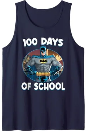 Batman 100 Days of School Tank Top