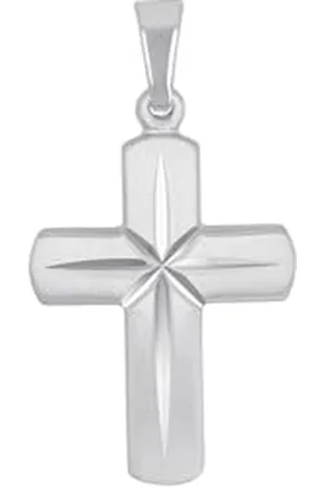 Amor Motif pendant 925 sterling unisex ladies men pendant, , cross, Comes in jewelry gift box, 9205974
