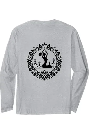 Tshirt Shirt T-Shirt Pullover Hoodie Sweater Style #snirt Yoga T-Shirt Yoga Hoody Palatis Meditation T-Shirt Yoga Long Sleeve T-Shirt