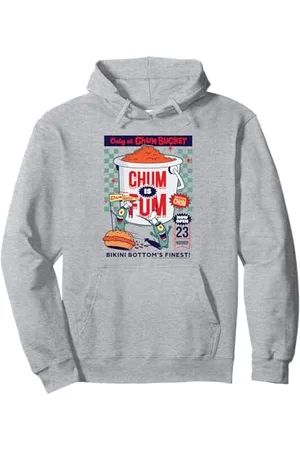 Spongebob Plankton Chum Bucket Chum is Fum Pullover Hoodie