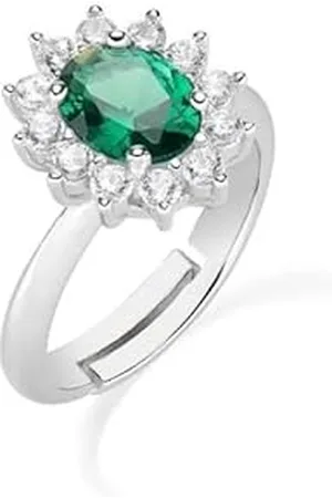 AMEN Ring (P) Lady, Anel Silver Tam. 3 (18/20), Prata 925 (3.61 grams), Lady 1.5 cm, ANLDGBBVE3 Brand, One Size, Metal, No Gemstone, one size, Metal, No Gemstone