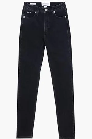 Calvin Klein Calvin Klein Women’s High Waist Skinny Jeans, Black (Denim Black), 31W/34L