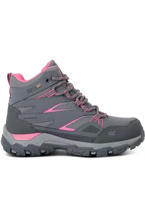 Regatta Kids Holcombe Walking Hiking Boots, Waterproof & Breathable - Perfect for Outdoors & Mountaineering