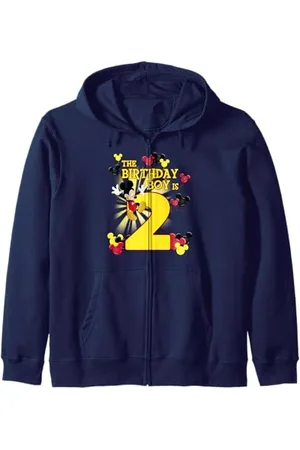 Disney Mickey & Friends 2 Year Old Birthday Boy Zip Hoodie