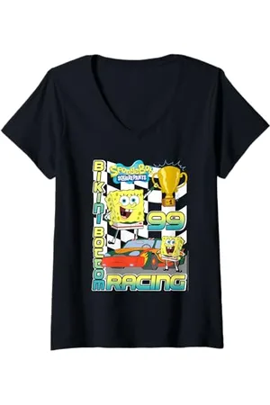 Spongebob Womens Bikini Bottom Racing 