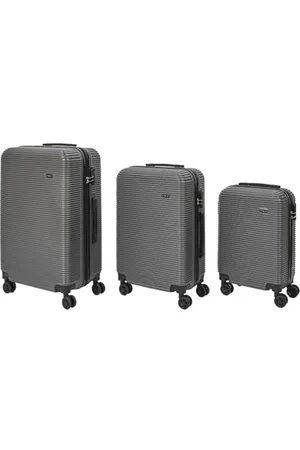 Jet Lag Set of 3 Ibiza Suitcases 43L 68L 95L, Elegant and Modern Design, Optimal Storage Capacity, Robust and Durability, Comfort and Maneuverability, Reinforced Safety