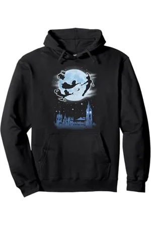 Disney Peter Pan Kids Night Flight Moon Pullover Hoodie