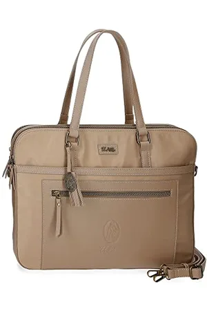 El Potro Joumma bags,s.l. El Potra Wool, Casual, Black, 22 x 25 x 10 cm, Polyester and PU, Black, Casual Backpack, , pc briefcase