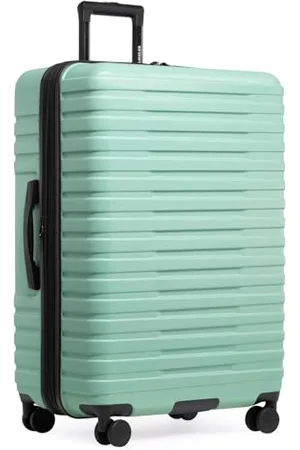 U.S. Traveler Boren Polycarbonate Hardside Rugged Travel Suitcase Luggage with 8 Spinner Wheels, Aluminum Handle, , Checked-Large 30-Inch, Boren Polycarbonate Hardside Rugged Travel Suitcase