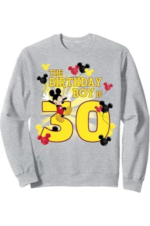 Disney Mickey & Friends 30 Year Old Birthday Boy Sweatshirt