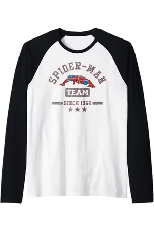 Marvel Spider-Man Team Since 1962 Workout Raglan Baseball Tee
