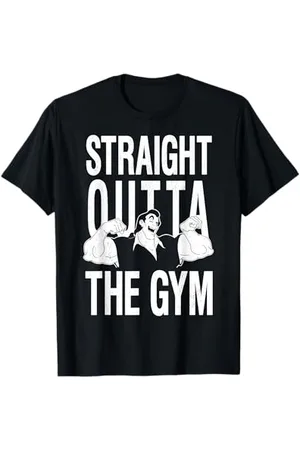 Disney Beauty and the Beast Gaston Straight Outta The Gym T-Shirt