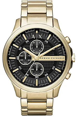 Armani Exchange Watch for Men, Quartz Chronograph Movement, 46 mm Stainless Steel Case with a Stainless Steel Strap, AX2137