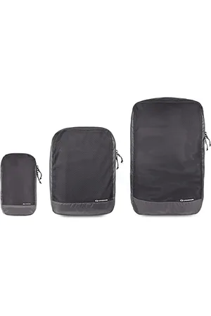 Lifeventure Ultralight Packing Cube (Set of 3) - Ideal for Travel Storage