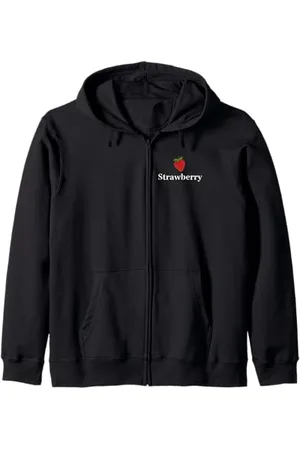 Fruit Of The Loom Strawberry Zip Hoodie