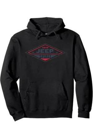 Jeep Estd 1941 Spirit Logo Pullover Hoodie