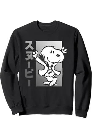Peanuts Tokyo Snoopy Dancing Japan Pet Lovers Retro 70s 90s Sweatshirt