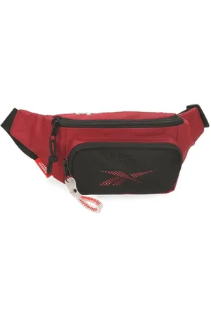 Reebok Portland Waist Bag Black 35 x 13 x 5 cm Polyester, , One Size, Waist Pack