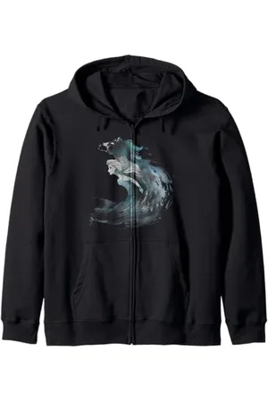 Disney Frozen 2 Elsa Watercolor Spirit Zip Hoodie