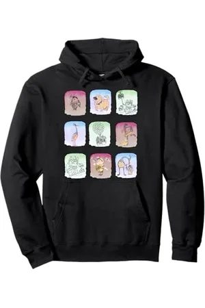 Disney Pixar Up Movie Scene Squares Pullover Hoodie