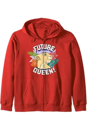 Disney Lion King Nala Future Queen Flowers Zip Hoodie