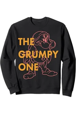 Disney Snow White Dwarf Grumpy The Grumpy One Outlined Sweatshirt