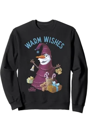Disney Frozen Olaf Warm Wishes Christmas Tree Sweatshirt