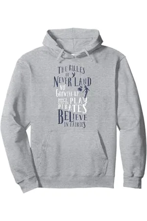 Disney Peter Pan Tinker Bell The Rules of Never Land Pullover Hoodie