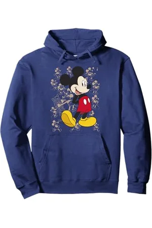 Disney Mickey And Friends Mickey Mouse Portrait Overlay Pullover Hoodie
